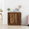 vidaXL Sideboard Old wood 80 x 34 x 75 cm Engineered wood