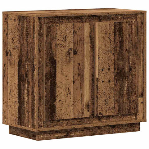 vidaXL Sideboard Old wood 80 x 34 x 75 cm Engineered wood