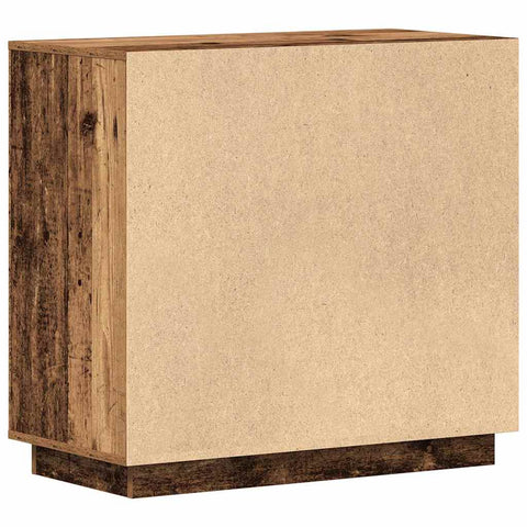 vidaXL Sideboard Old wood 80 x 34 x 75 cm Engineered wood