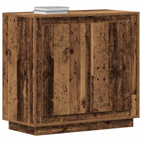 vidaXL Sideboard Old wood 80 x 34 x 75 cm Engineered wood