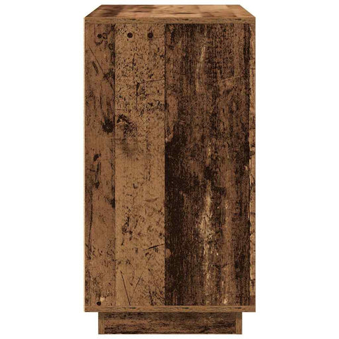 vidaXL Sideboard Old wood 80 x 34 x 75 cm Engineered wood