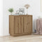 vidaXL Sideboard Artisan oak 80 x 34 x 75 cm Engineered wood