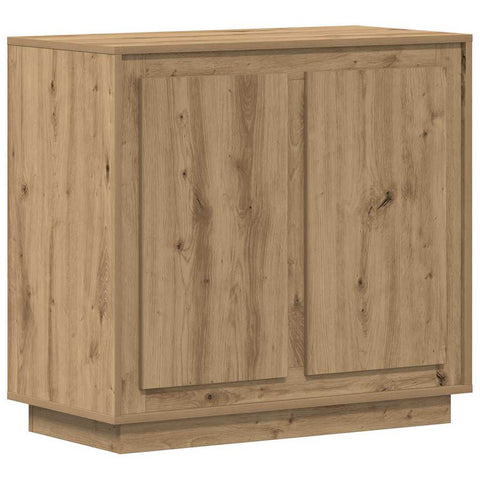 vidaXL Sideboard Artisan oak 80 x 34 x 75 cm Engineered wood