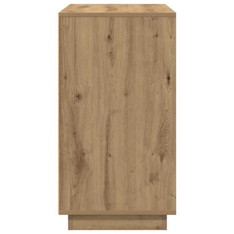 vidaXL Sideboard Artisan oak 80 x 34 x 75 cm Engineered wood