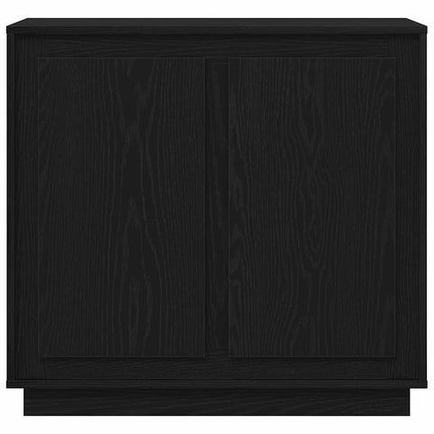 vidaXL Sideboard Black oak 80 x 34 x 75 cm Engineered wood