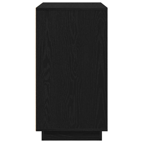 vidaXL Sideboard Black oak 80 x 34 x 75 cm Engineered wood