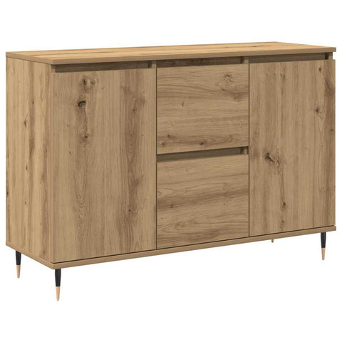 vidaXL Sideboard Artisan oak 101.5 x 35 x 70 cm Engineered wood