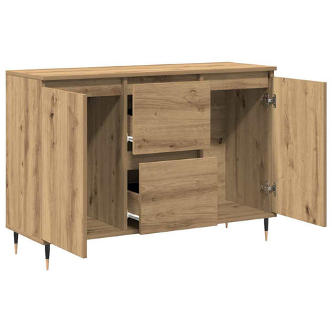 vidaXL Sideboard Artisan oak 101.5 x 35 x 70 cm Engineered wood