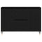 vidaXL Sideboard Black oak 101.5 x 35 x 70 cm Engineered wood