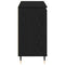 vidaXL Sideboard Black oak 101.5 x 35 x 70 cm Engineered wood