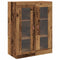 vidaXL Wall-mounted Cabinet Old wood 69.5 x 34 x 90 cm Engineered wood