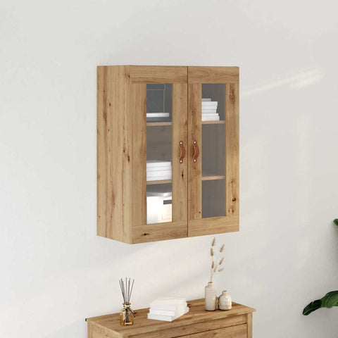 vidaXL Wall-mounted Cabinet Wall-mounted Artisan oak 69.5 x 34 x 90 cm