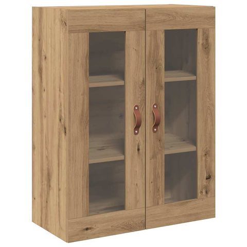 vidaXL Wall-mounted Cabinet Wall-mounted Artisan oak 69.5 x 34 x 90 cm