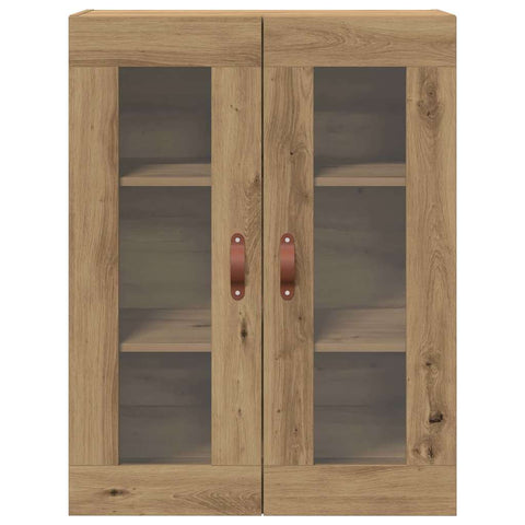 vidaXL Wall-mounted Cabinet Wall-mounted Artisan oak 69.5 x 34 x 90 cm