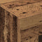vidaXL Wall-mounted Cabinet Old wood 69.5 x 34 x 90 cm Engineered wood