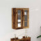 vidaXL Wall-mounted Cabinet Old wood 69.5 x 34 x 90 cm Engineered wood