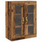 vidaXL Wall-mounted Cabinet Old wood 69.5 x 34 x 90 cm Engineered wood