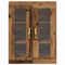 vidaXL Wall-mounted Cabinet Old wood 69.5 x 34 x 90 cm Engineered wood