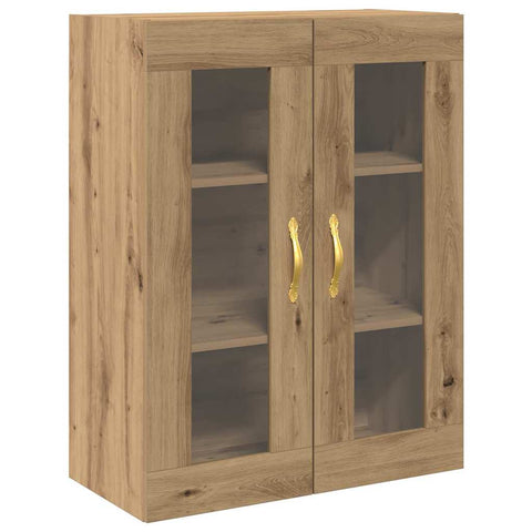 vidaXL Wall-mounted Cabinet Wall-mounted Artisan oak 69.5 x 34 x 90 cm