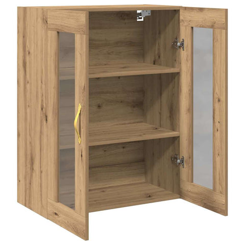 vidaXL Wall-mounted Cabinet Wall-mounted Artisan oak 69.5 x 34 x 90 cm