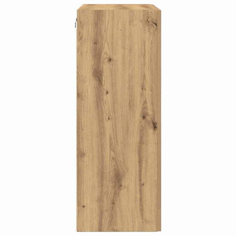 vidaXL Wall-mounted Cabinet Wall-mounted Artisan oak 69.5 x 34 x 90 cm