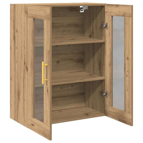 vidaXL Wall-mounted Cabinet Wall-mounted Artisan oak 69.5 x 34 x 90 cm