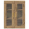 vidaXL Wall-mounted Cabinet Wall-mounted Artisan oak 69.5 x 34 x 90 cm