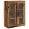 vidaXL Wall-mounted Cabinet Old wood 69.5 x 34 x 90 cm Engineered wood