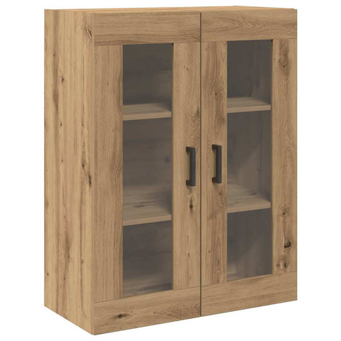 vidaXL Wall-mounted Cabinet Wall-mounted Artisan oak 69.5 x 34 x 90 cm