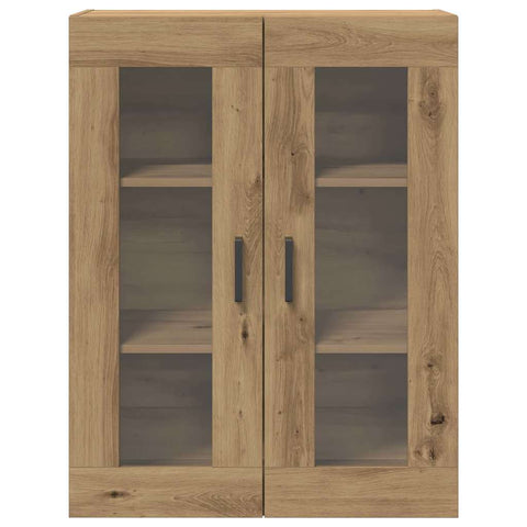 vidaXL Wall-mounted Cabinet Wall-mounted Artisan oak 69.5 x 34 x 90 cm