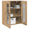 vidaXL Wall-mounted Cabinet Wall-mounted Artisan oak 69.5 x 34 x 90 cm