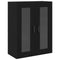 vidaXL Wall-mounted Cabinet Wall-mounted Black oak 69.5 x 34 x 90 cm