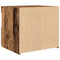 vidaXL Bedside Cabinet 2 pcs Old wood 50 x 40 x 45 cm Engineered wood