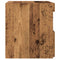 vidaXL Bedside Cabinet 2 pcs Old wood 50 x 40 x 45 cm Engineered wood