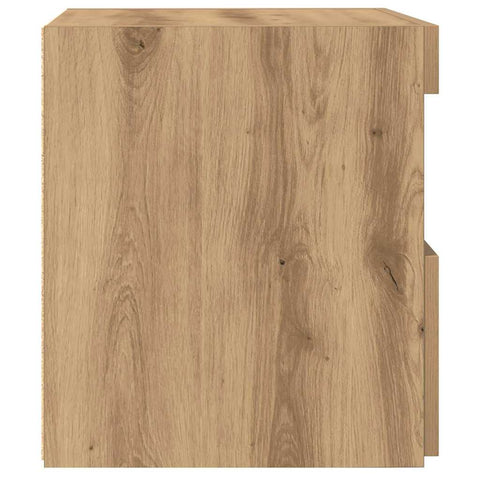 vidaXL Bedside Cabinet Artisan oak 50 x 40 x 45 cm Engineered wood