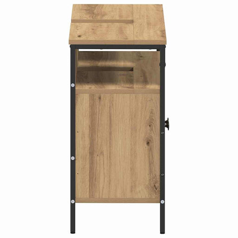 vidaXL Bathroom Sink Cabinet with Shelf Artisan oak 80 x 30 x 60 cm