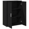 vidaXL Sideboard Black oak 60 x 31 x 84 cm Engineered wood