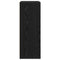 vidaXL Sideboard Black oak 60 x 31 x 84 cm Engineered wood