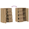 vidaXL Sideboard Artisan oak 60 x 31 x 84 cm Engineered wood