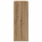 vidaXL Sideboard Artisan oak 60 x 31 x 84 cm Engineered wood