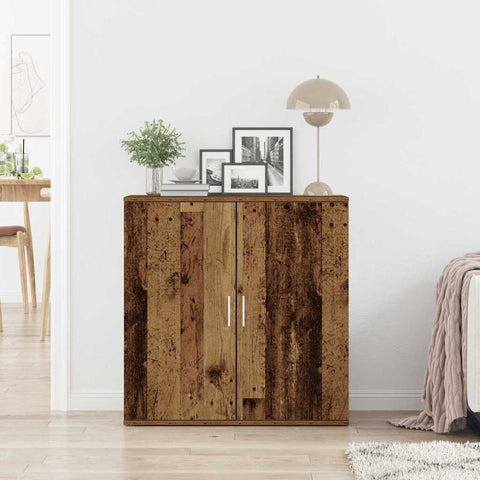 vidaXL Sideboard Old wood 79 x 38 x 80 cm Engineered wood