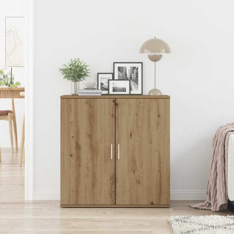 vidaXL Sideboard Artisan oak 79 x 38 x 80 cm Engineered wood