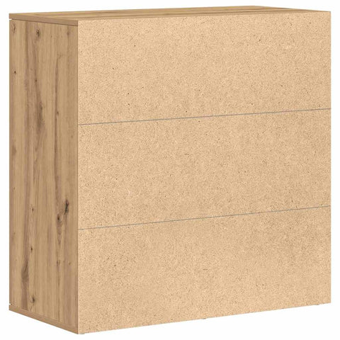 vidaXL Sideboard Artisan oak 79 x 38 x 80 cm Engineered wood