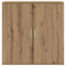vidaXL Sideboard Artisan oak 79 x 38 x 80 cm Engineered wood