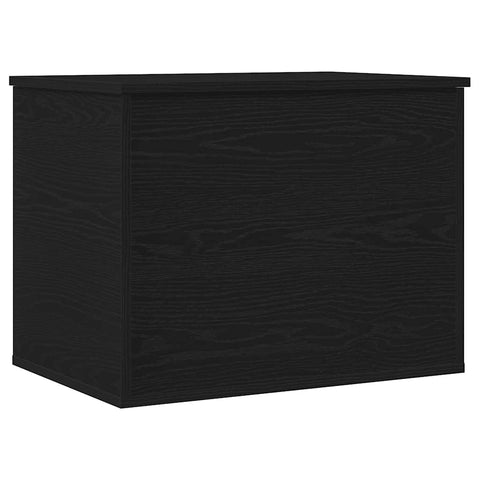 vidaXL Storage Box Black oak 60 x 42 x 46 cm Engineered Wood