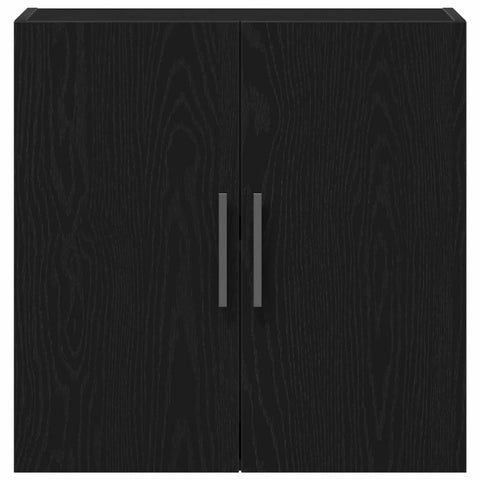 vidaXL Wall Cabinet Black oak 60 x 31 x 60 cm Engineered Wood