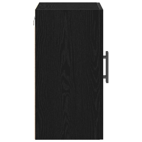 vidaXL Wall Cabinet Black oak 60 x 31 x 60 cm Engineered Wood