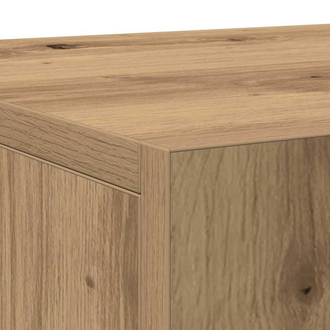 vidaXL Sideboard Artisan oak 90 x 34 x 80 cm Engineered wood