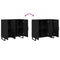 vidaXL Sideboard Black oak 90 x 34 x 80 cm Engineered wood