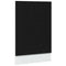 vidaXL Dishwasher Panel Lyon Black Oak 45x1.5x67 cm Engineered Wood